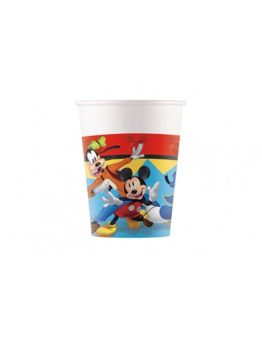 BICCHIERE CARTA 200ML TOPOLINO MICKEY JUMP INTO FUN 8PZ -
