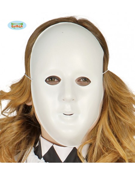 CARETA BLANCA PARA DECORAR