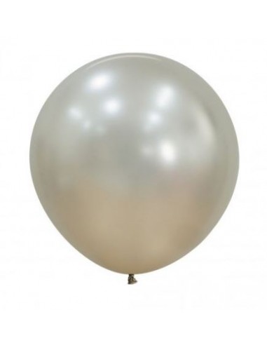 PALLONE LATTICE 24" SILK CREAM PEARL (806) 60CM 3PZ -