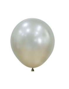 PALLONE LATTICE 5" SILK CREAM PEARL (873) 50PZ - L'Officina