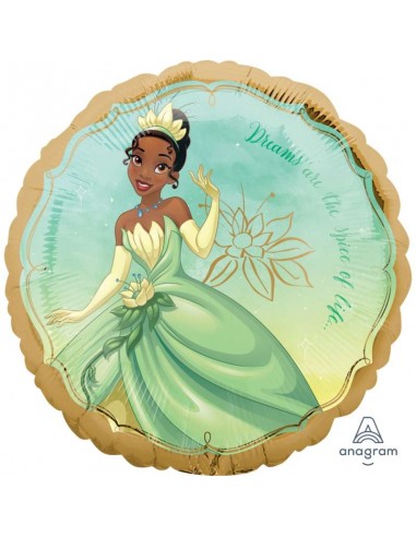 PALLONE MYLAR 18" PRINCIPESSA TIANA45CM - L'Officina delle feste
