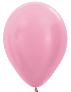 PALLONE LATTICE ROSA (409) PERLATO 10" 100PZ