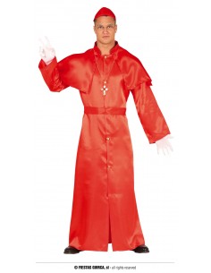 COSTUME CARDINALE ADULTO TG. XL 52 - 54 - L'Officina delle feste