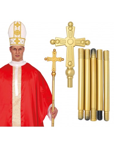 BASTONE PAPALE IN PLASTICA 170CM