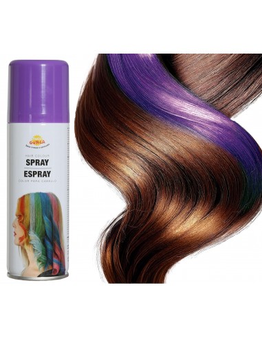 BOTTIGLIA SPRAY PER CAPELLI VIOLA 125ML.