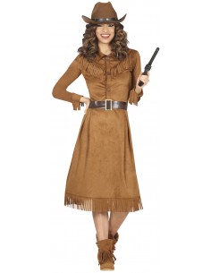 COSTUME DONNA WESTERN COWGIRL TG.L 42-44