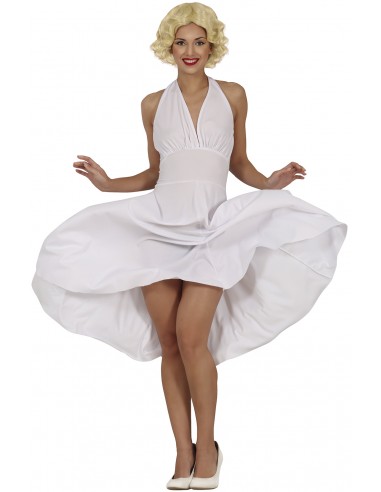 COSTUME DONNA MARILYN ATTRICE ICONICA TG. L 42-44