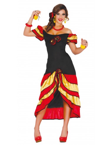 VESTITO DONNA RUMBA BRASILIANA TG. L 42-44