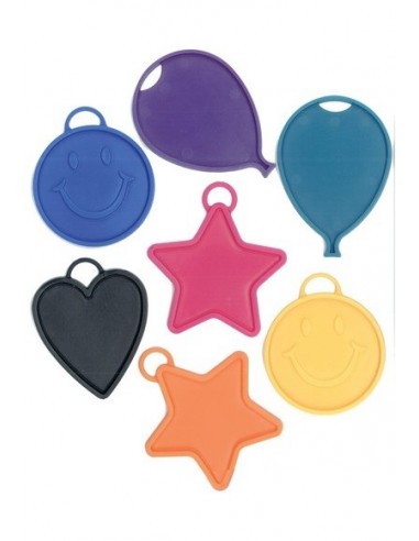 PESO PER PALLONCINI IN PLASTICA ASSORTITI 17GR - L'Officina