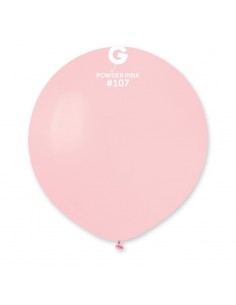PALLONE LATTICE 19" 48CM ROSA POLVERE 25PZ - L'Officina delle