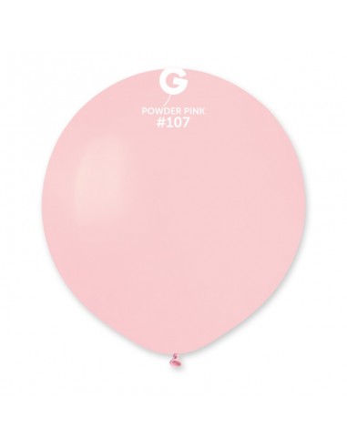 PALLONE LATTICE 19" 48CM ROSA POLVERE 25PZ - L'Officina delle