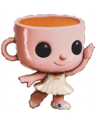 PALLONE MYLAR 24" ITALIAN BRAITOT BALLERINA...