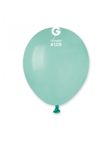 PALLONI LATTECE 5" PZ.100 TIFFANY POLVERE 13CM