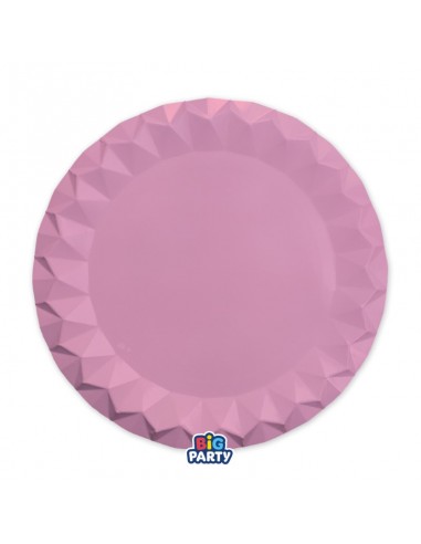 5 SOTTOPIATTI IN CARTA DIAMANT Ø 32C ROSA