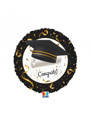 PALLONE MYLAR 18" LAUREA GRADUATION 45CM