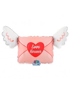 PALLONE MYLAR LOVE LETTER 88,5X63CM