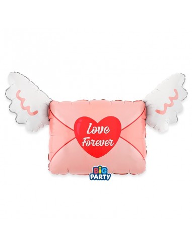 PALLONE MYLAR LOVE LETTER 88,5X63CM