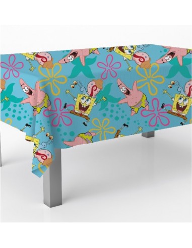 TOVAGLIA PLASTICA 120x180CM  SPONGEBOB & FRIENDS