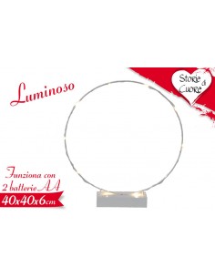 STRUTTURA BASE + CERCHIO CON LED LUMINOSI