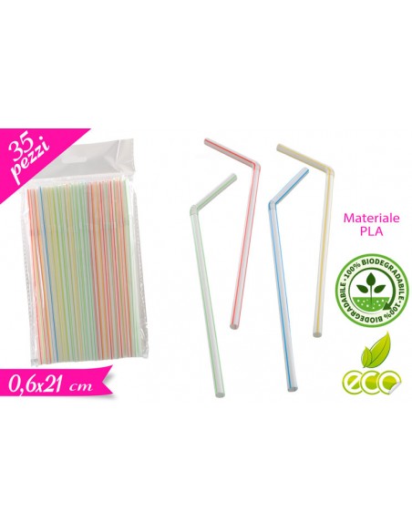 35 CANNUCCE PLASTICA 21CM ASSORTITE IN PLA