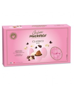 CONFETTI MAXTRIS 1 KG MANDORLA E CIOCCOLATO ROSA - L'Officina