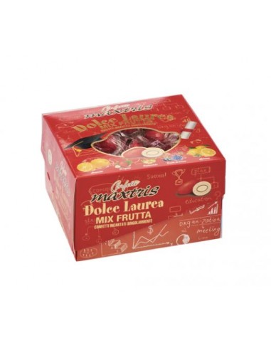 CONFETTI MAXTRIS  DOLCE LAUREA FRUTTA ROSSI 500GR