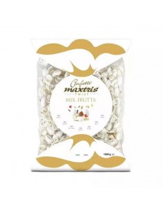 CONFETTI MAXTRIS CON MANDORLA ALLA FRUTTA BIANCO TWIST...