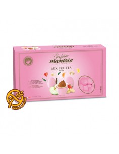 CONFETTI MAXTRIS CON MANDORLA ALLA FRUTTA ROSA 1KG