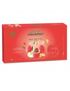 CONFETTI MAXTRIS CON MANDORLA ALLA FRUTTA ROSSO 1KG