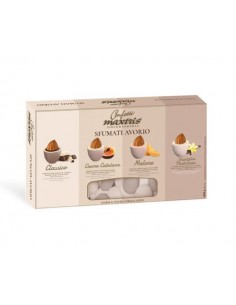 CONFETTI MAXTRIS CON MANDORLA SFUMATI AVORIO 1KG