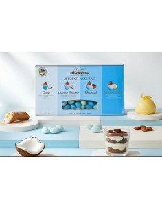 CONFETTI MAXTRIS CON MANDORLA SFUMATI CELESTI 1KG - L'Officina 2