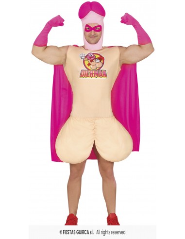 COSTUME PENE GONFIABILE ADULTO TAGLIA L 52-54
