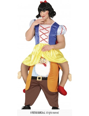 COSTUME PRINCIPESSA DEL BOSCO CON IL NANETTO...