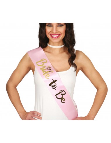 FASCIA SPOSA ROSA "BRIDE TO BE"