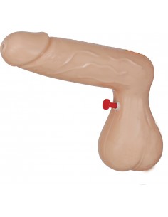 PISTOLA IN PLASTICA SPRUZZA ACQUA PENE 17X12CM