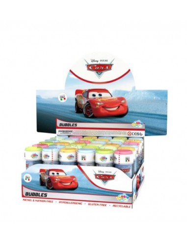 BOLLE DI SAPONE 60ML CARS 36PZ