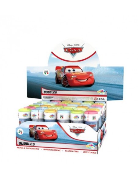 BOLLE DI SAPONE 60ML CARS 36PZ