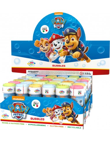 BOLLE DI SAPONE 60ML PAW PATROL 36PZ