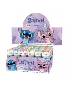 BOLLE DI SAPONE 60ML STITCH & ANGEL 36PZ