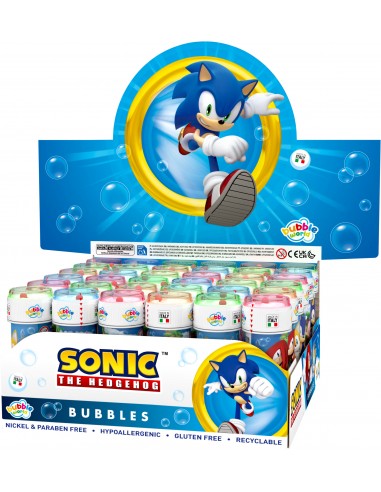 BOLLE DI SAPONE 60ML MODERN SONIC 36PZ