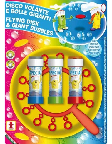 GIOCO BOLLE DI SAPONE DISCO VOLANTE CON...