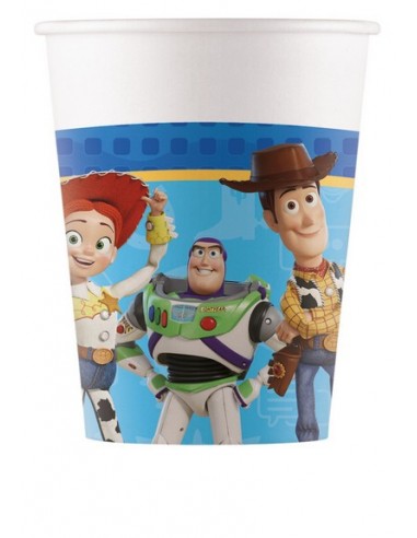 BICCHIERE CARTA 200ML TOY STORY 5 8PZ