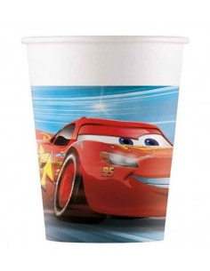 BICCHIERE CARTA 200ML CARS "VICTORY IS MINE" 8PZ