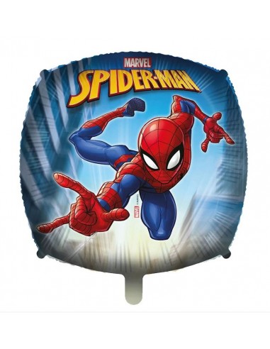 PALLONE MYLAR 18"/45CM SPIDERMAN CON FILO E...