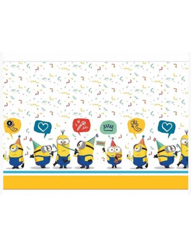 TOVAGLIA PLASTICA120X180CM MINIONS RISE OF GRU 1PZ