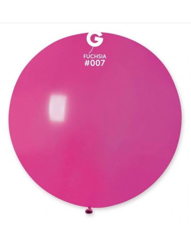 MONGOLFIERA PASTELLO 30''/80CM FUCSIA 1PZ