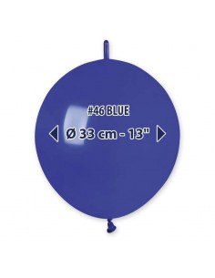 PALLONI LATTICE 13" LINK PASTELLO BLU 50PZ