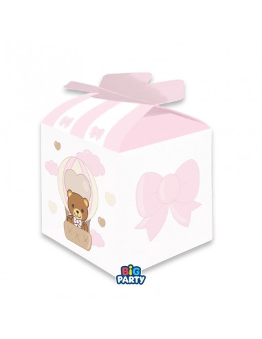 10 SCATOLINE TEDDY FRIENDS BY THUN ROSA 5X5X7CM