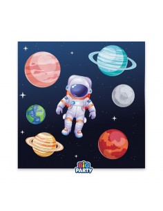16 TOVAGLIOLI 33X33CM UNIVERSO SPAZIO - L'Officina delle feste