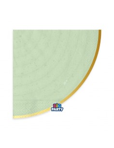 16 TOVAGLIOLI 33X33 RUSTIC BOTANIC  BORDO ORO METAL